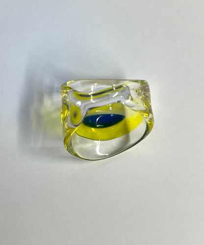 Fancy Yellow Ring