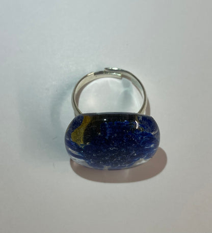 Blue Fancy Ring