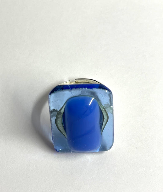 Blue and Light Blue Ring