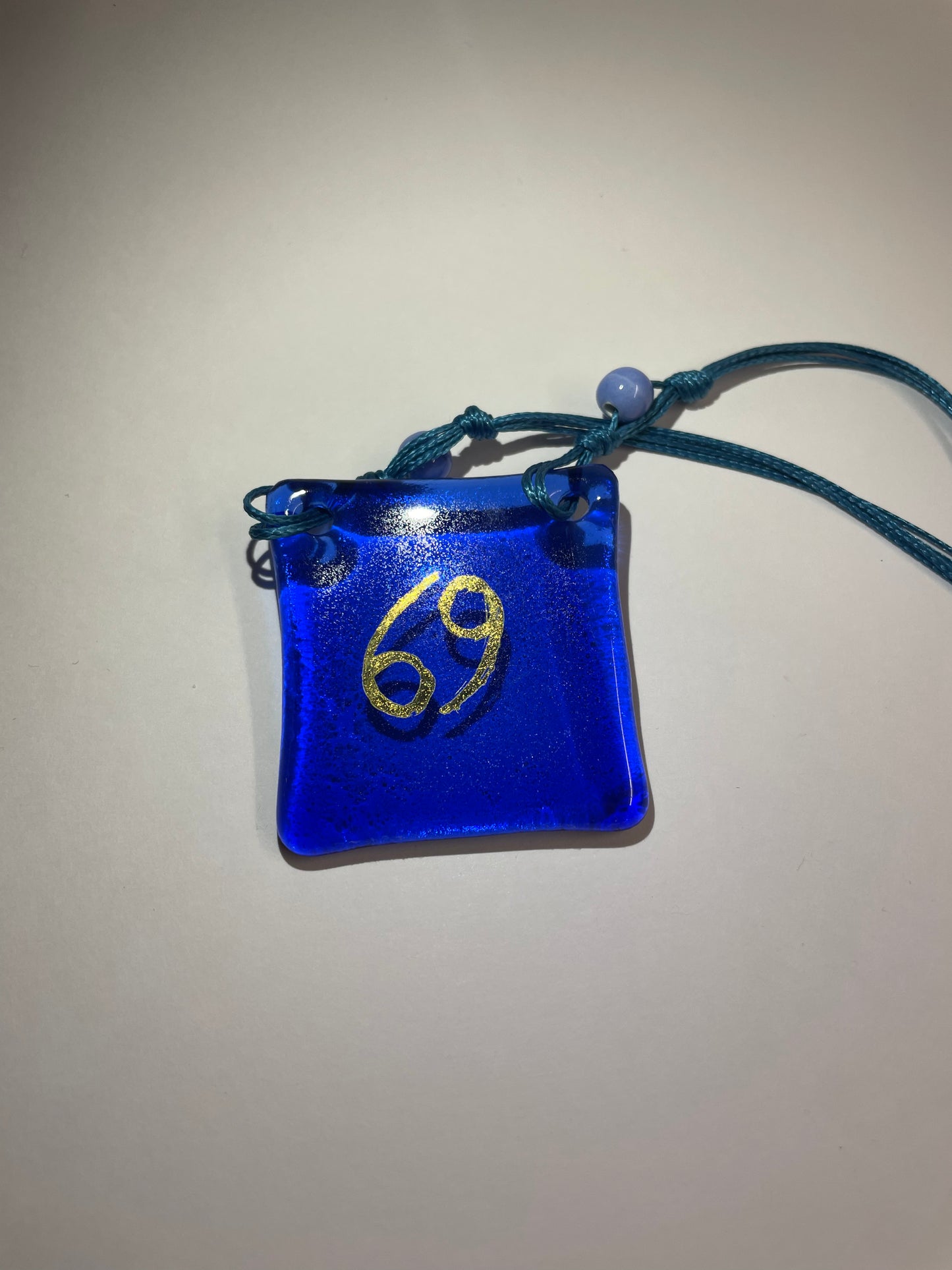 Zodiac Necklace Blue (Pisces)